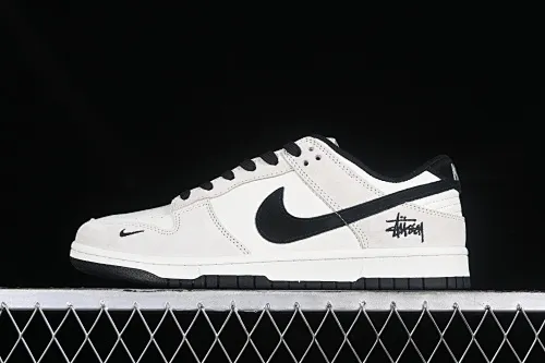 All categories Nk SB Dunk Series Nk SB Dunk Low High-end customized low-top sneakers Stussy x Nk SB Dunk Low Stussy joint-off-white black pig 8th anniversary high-end customized low-top casual sneakers FC1688-151